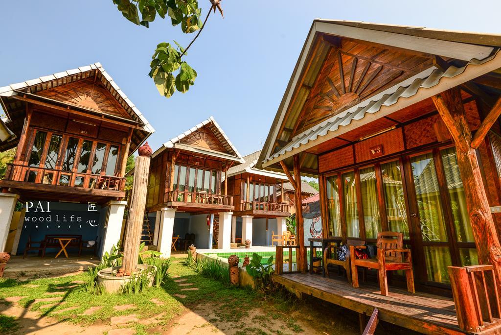 Pai Wood Life Resort Buitenkant foto